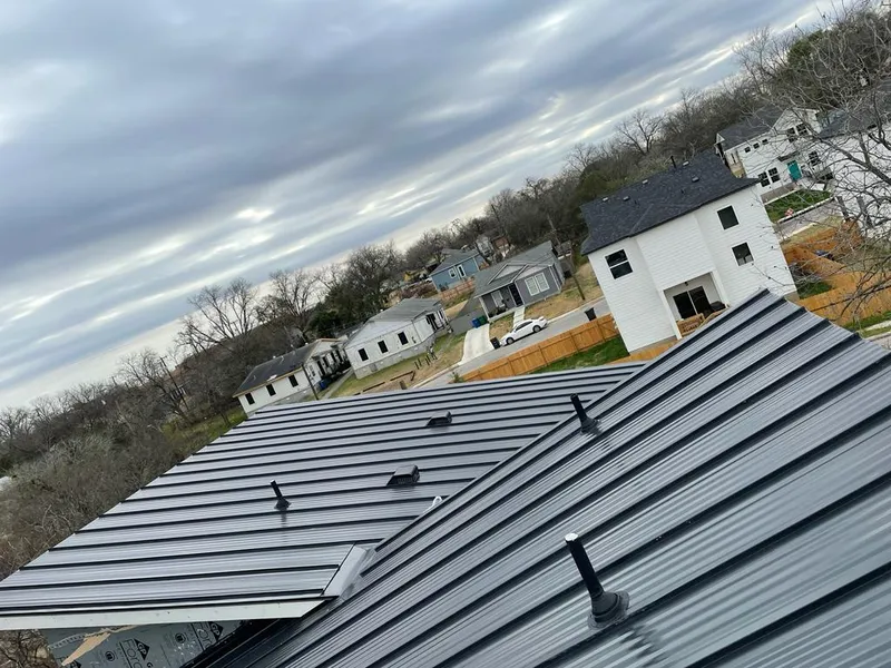 Standing seam metal roof panels with vents for Skylight Repair in Margaret
